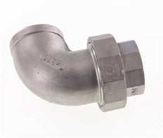 90deg Union Connector Rp1 1/4'' Female Stainless Steel Conical Seal 16bar (224.8psi)