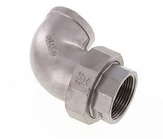 90deg Union Connector Rp1 1/4'' Female Stainless Steel Conical Seal 16bar (224.8psi)