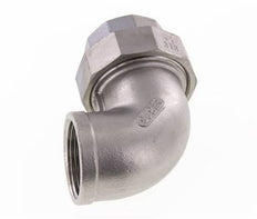 90Grad-Verschraubung Rp1 1/4'' Innengewinde Edelstahl konische Dichtung 16bar (224.8psi)