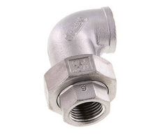 90-Grad-Verschraubung Rp1/2'' Innengewinde Edelstahl konische Dichtung 16bar (224.8psi)