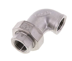 90-Grad-Verschraubung Rp1/2'' Innengewinde Edelstahl konische Dichtung 16bar (224.8psi)