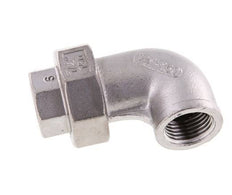 90-Grad-Verschraubung Rp1/2'' Innengewinde Edelstahl konische Dichtung 16bar (224.8psi)