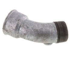 Winkelverschraubung 45° R1 1/4'' Außengewinde x Rp1 1/4'' Innengewinde Gusseisen 25bar (351.25psi)