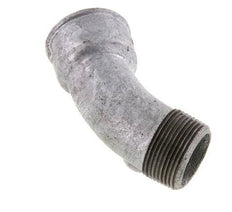 Winkelverschraubung 45° R1 1/4'' Außengewinde x Rp1 1/4'' Innengewinde Gusseisen 25bar (351.25psi)