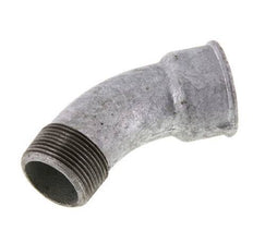 Winkelverschraubung 45° R1 1/4'' Außengewinde x Rp1 1/4'' Innengewinde Gusseisen 25bar (351.25psi)