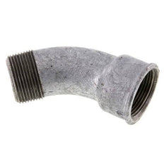 Winkelverschraubung 45° R1 1/4'' Außengewinde x Rp1 1/4'' Innengewinde Gusseisen 25bar (351.25psi)