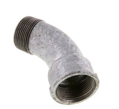Winkelverschraubung 45° R1 1/4'' Außengewinde x Rp1 1/4'' Innengewinde Gusseisen 25bar (351.25psi)