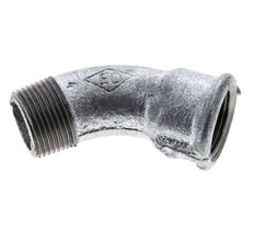 Elbow Fitting 45deg R3/4'' Male x Rp3/4'' Female Cast Iron 25bar (351.25psi) [2 Pieces]