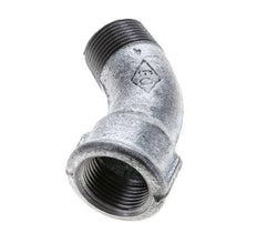 Elbow Fitting 45deg R3/4'' Male x Rp3/4'' Female Cast Iron 25bar (351.25psi) [2 Pieces]