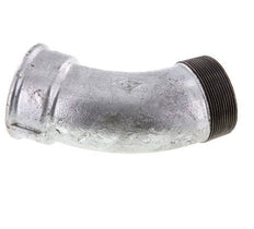 Elbow Fitting 45deg R2 1/2'' Male x Rp2 1/2'' Female Cast Iron 25bar (351.25psi)