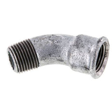 Elbow Fitting 45deg R1/2'' Male x Rp1/2'' Female Cast Iron 25bar (351.25psi) [2 Pieces]