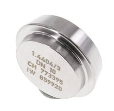 Endkappe 22mm Konusdüse DN 10 Edelstahl DIN 11851