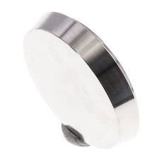 End Cap 68mm Cone Nozzle DN 50 Stainless Steel DIN 11851
