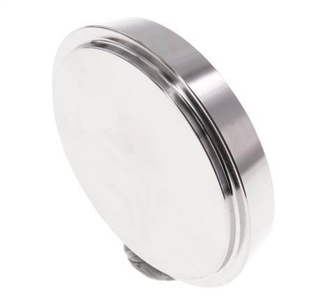 End Cap 68mm Cone Nozzle DN 50 Stainless Steel DIN 11851
