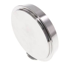End Cap 68mm Cone Nozzle DN 50 Stainless Steel DIN 11851
