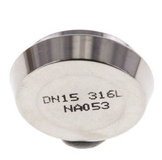 Endkappe 28mm Konusdüse DN 15 Edelstahl DIN 11851