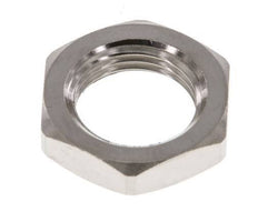 Lock Nut M12 Nickel-plated Brass [5 Pieces]