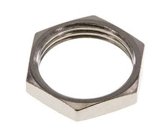 Lock Nut M20 Nickel-plated Brass [2 Pieces]