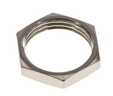 Lock Nut M20 Nickel-plated Brass [2 Pieces]