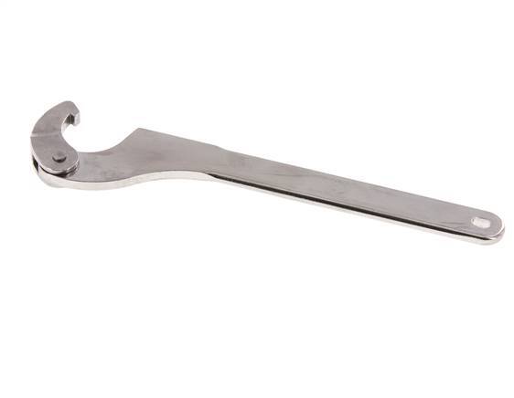 Hook Spanner with Hinge 38-54mm DIN 1819 A