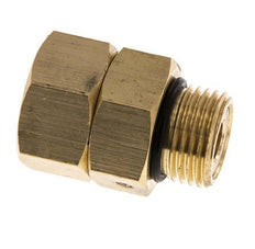 Drehdurchführung G1/2'' Innengewinde x Außengewinde Heißwasser Messing EPDM 30bar (421.5psi)