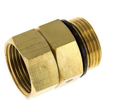 Drehdurchführung G1'' Innengewinde x Außengewinde Heißwasser Messing EPDM 30bar (421.5psi)