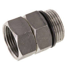 Drehdurchführung G1'' Innengewinde x Außengewinde Heißwasser Edelstahl FKM 30bar (421.5psi)