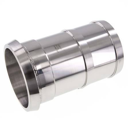 Sanitärarmatur (Molkerei) 121mm Konus x 4 Zoll (100 mm) Schlauchpfeiler Edelstahl