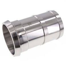 Sanitärarmatur (Molkerei) 121mm Konus x 4 Zoll (100 mm) Schlauchpfeiler Edelstahl