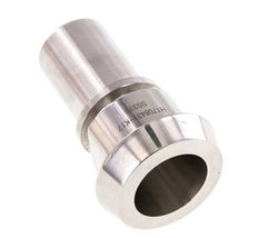 DIN 11851 Sanitärarmatur (Molkerei) 44mm Konus x 1 Zoll (25 mm) Schlauchsäule Edelstahl Sicherheitsmanschette