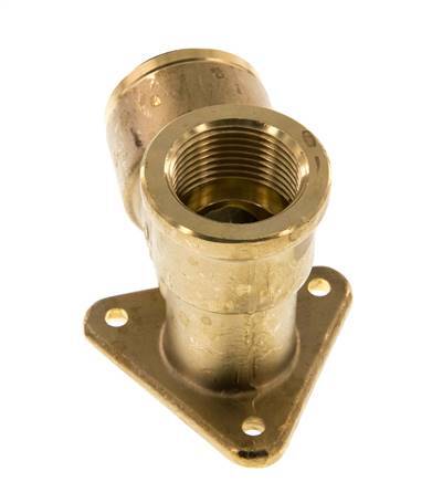 Wall-mounted Socket G3/4'' Female x 22 mm Push-in Brass 16bar (224.8psi)