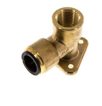 Wandsteckdose G1/2'' Female x 15 mm Push-in Messing 16bar (224.8psi)