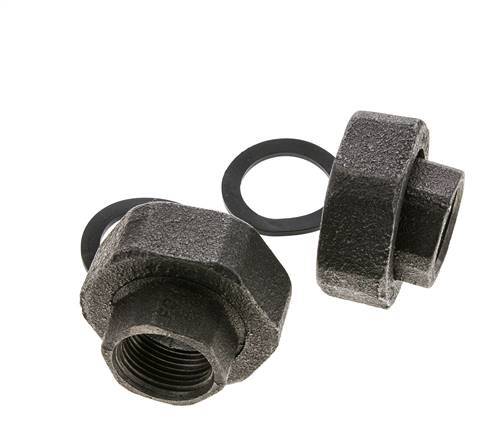 Pumpenfitting Rp3/4'' x G 1 1/4 Zoll Gusseisen Flachdichtung NBR 20bar (281.0psi)