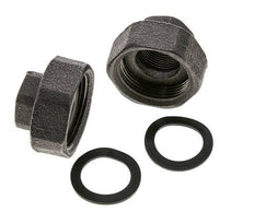 Pump Fitting Rp3/4'' x G 1 1/4 inch Cast Iron Flat Seal NBR 20bar (281.0psi)