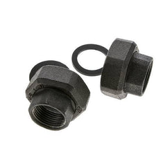 Pumpenfitting Rp1'' x G 1 1/2 Zoll Gusseisen Flachdichtung NBR 20bar (281.0psi)