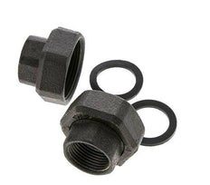 Pumpenfitting Rp1'' x G 1 1/2 Zoll Gusseisen Flachdichtung NBR 20bar (281.0psi)