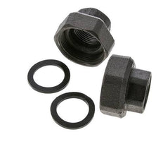 Pumpenfitting Rp1'' x G 1 1/2 Zoll Gusseisen Flachdichtung NBR 20bar (281.0psi)