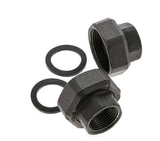 Pumpenfitting Rp1'' x G 1 1/2 Zoll Gusseisen Flachdichtung NBR 20bar (281.0psi)