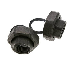 Pumpenfitting Rp1 1/4'' x G 2 Zoll Gusseisen Flachdichtung NBR 20bar (281.0psi)