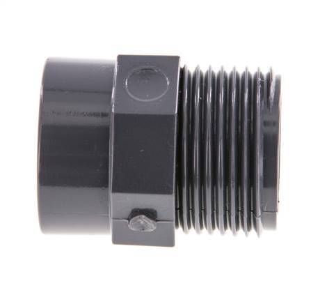 Reducing Ring Rp3/4'' Female x G1'' Male PVC-U 16bar (224.8psi) EN 1452-3 [5 Pieces]