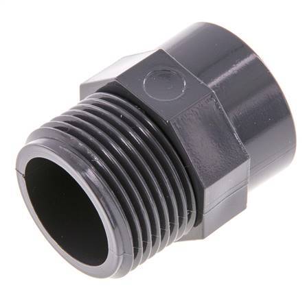 Reducing Ring Rp3/4'' Female x G1'' Male PVC-U 16bar (224.8psi) EN 1452-3 [5 Pieces]