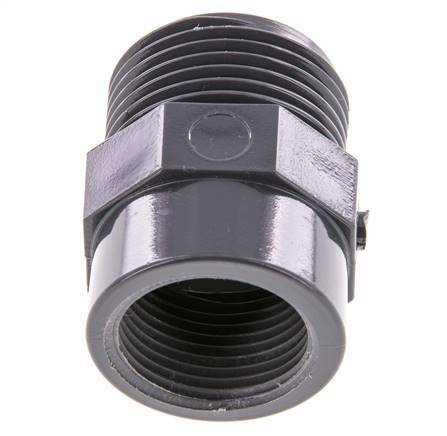 Reducing Ring Rp3/4'' Female x G1'' Male PVC-U 16bar (224.8psi) EN 1452-3 [5 Pieces]