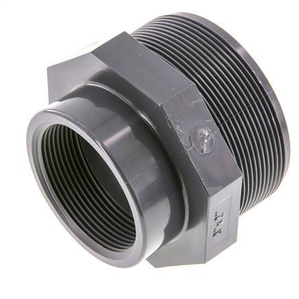 Reduzierring Rp2'' weiblich x G3'' männlich PVC-U 16bar (224.8psi) EN 1452-3