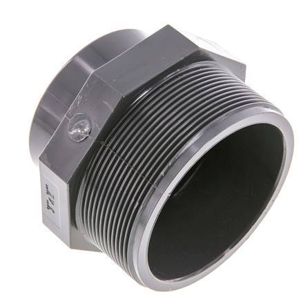 Reduzierring Rp2'' weiblich x G3'' männlich PVC-U 16bar (224.8psi) EN 1452-3