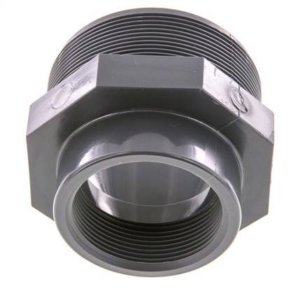 Reduzierring Rp2'' weiblich x G3'' männlich PVC-U 16bar (224.8psi) EN 1452-3