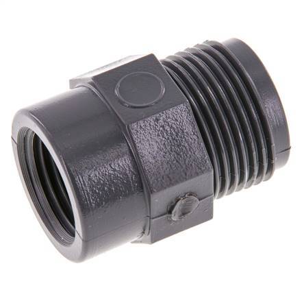 Reduzierring Rp1/2'' Innengewinde x G3/4'' Außengewinde PVC-U 16bar (224.8psi) EN 1452-3 [5 Stück]