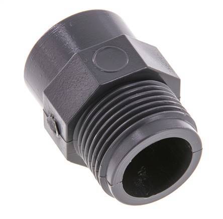 Reduzierring Rp1/2'' Innengewinde x G3/4'' Außengewinde PVC-U 16bar (224.8psi) EN 1452-3 [5 Stück]