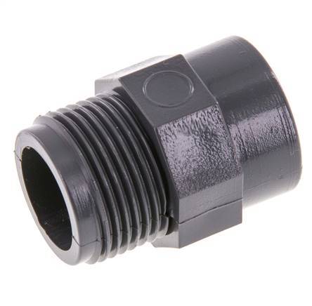 Reduzierring Rp1/2'' Innengewinde x G3/4'' Außengewinde PVC-U 16bar (224.8psi) EN 1452-3 [5 Stück]