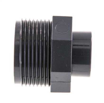 Reducing Ring Rp1/2'' Female x G1 1/4'' Male PVC-U 16bar (224.8psi) EN 1452-3 [2 Pieces]