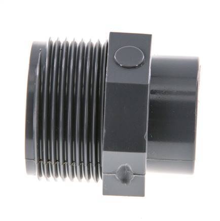 Reducing Ring Rp3/4'' Female x G1 1/4'' Male PVC-U 16bar (224.8psi) EN 1452-3 [2 Pieces]